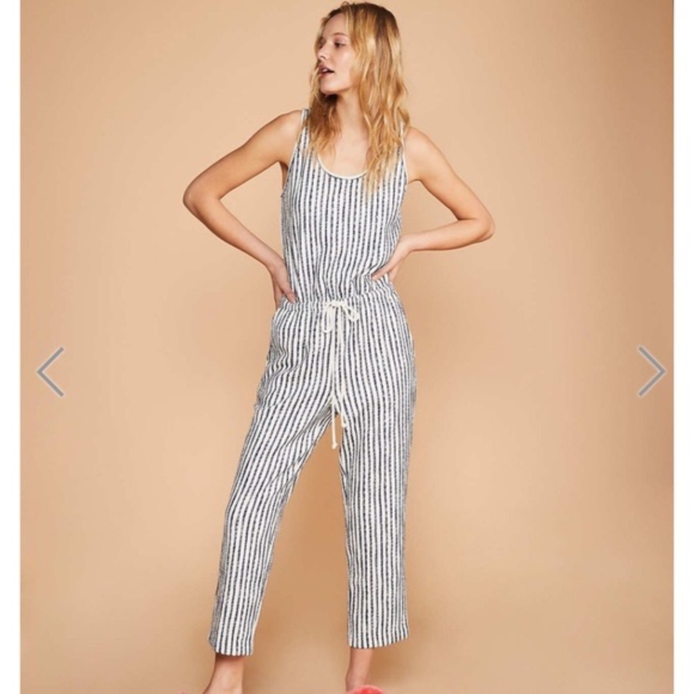 Lou&Grey Striped Bouclé Jumpsuit
